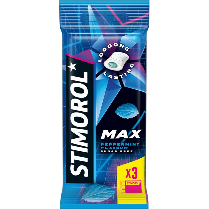 Een afbeelding van Stimorol Max splash peppermint