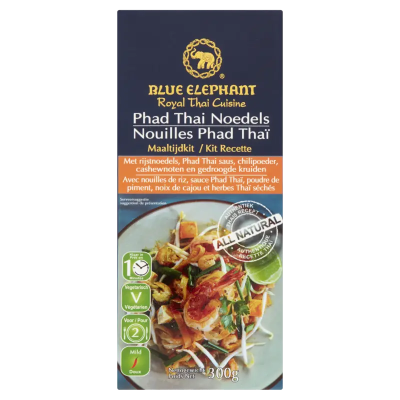Blue Elephant Phad thai noedels maaltijdkit