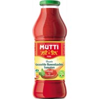 Een afbeelding van Mutti Passata gezeefde tomaten basilicum