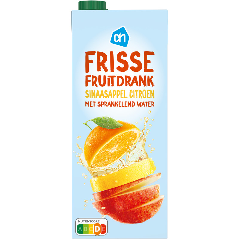 Een afbeelding van AH Frisse fruitdrank sinaasappel citroen