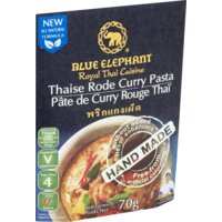 Een afbeelding van Blue Elephant Thaise rode curry pasta