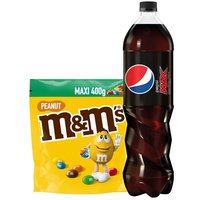 Een afbeelding van Pepsi Max cola & M&M'S chocolade filmdeal
