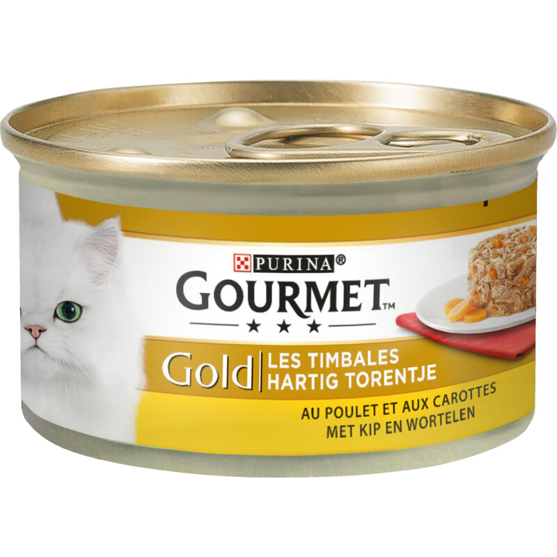 Een afbeelding van Gourmet Gold hartig torentje met kip & wortel