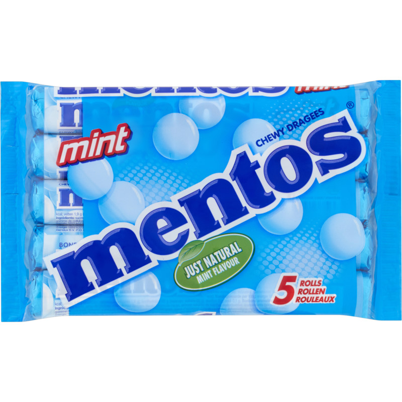 Een afbeelding van Mentos Mint 5-pack