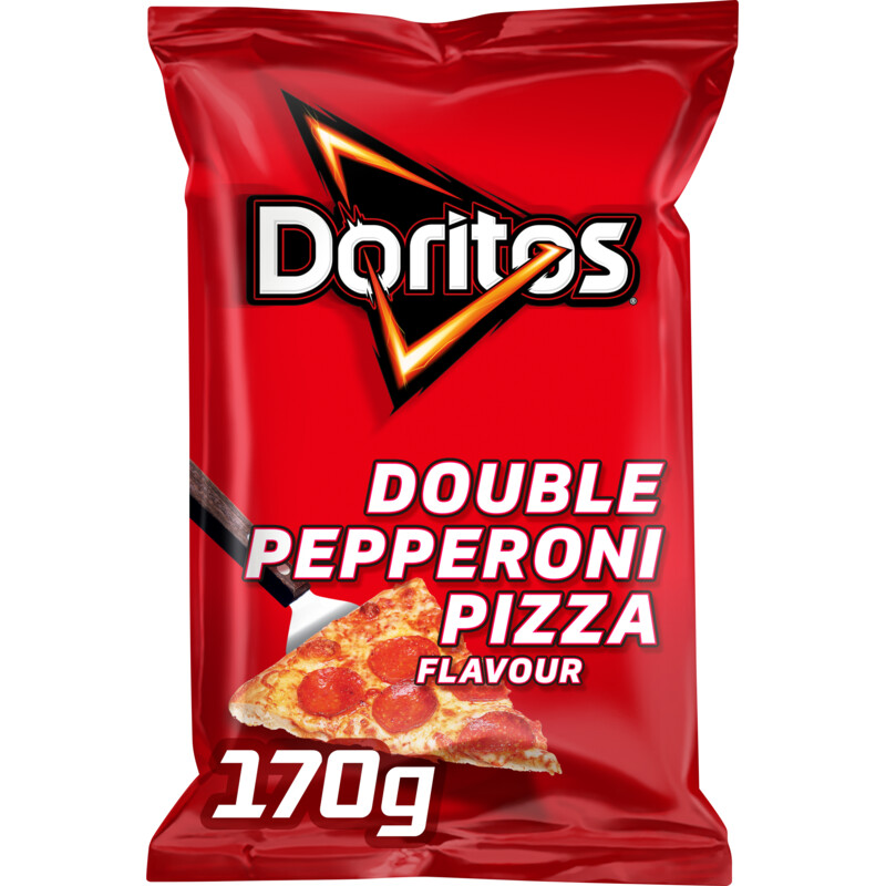 Een afbeelding van Doritos Pizza double pepperoni flavour