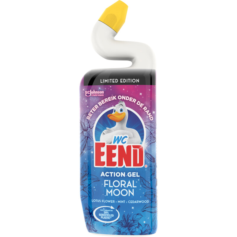 Een afbeelding van WC-Eend Action gel floral moon