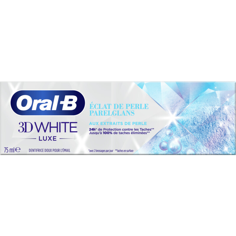 Een afbeelding van Oral-B 3D White luxe intense tandpasta