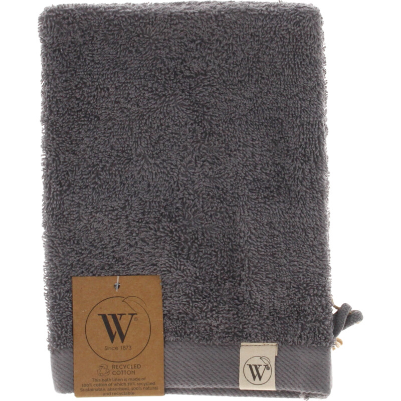 Een afbeelding van Walra Washand remade cotton antraciet