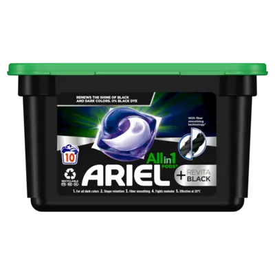 pdp-image-Ariel All in one pods+ black wasmiddelcapsules