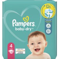 Een afbeelding van Pampers Baby dry luiers maat 4