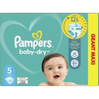 Een afbeelding van Pampers Baby-dry luiers maat 5 geant maxi