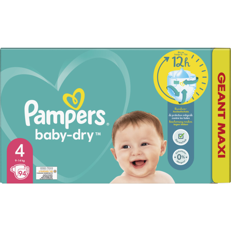 Pampers Baby-dry luiers maat 4 bestellen | Albert Heijn