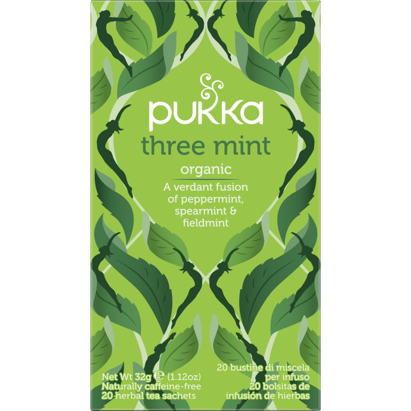 Een afbeelding van Pukka Three mint