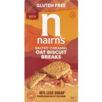 Een afbeelding van Nairn's Salted caramel oat biscuit breaks