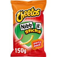 Een afbeelding van Cheetos Nibbit sticks chips party pack