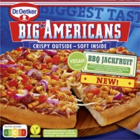 Een afbeelding van Dr. Oetker Big americans vegan pizza bbq jackfruit