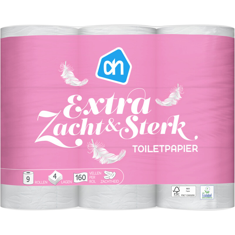 Een afbeelding van AH Toiletpapier extra zacht & sterk