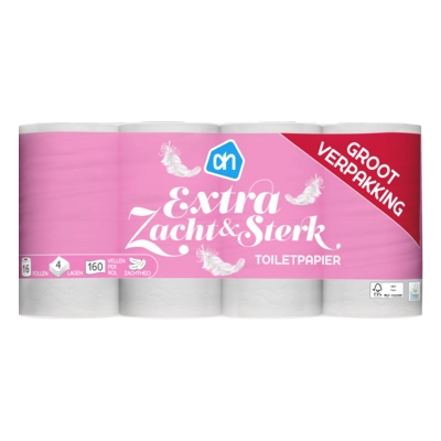 pdp-image-AH Extra zacht & sterk toiletpapier 4 laags