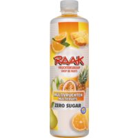 Een afbeelding van Raak Vruchtensiroop multivruchten zero sugar