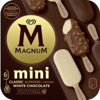 Een afbeelding van Magnum Mini classic - almond - white choco