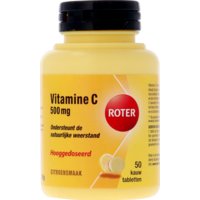 Een afbeelding van Roter Vitamine C 500 mg kauwtabletten citroen