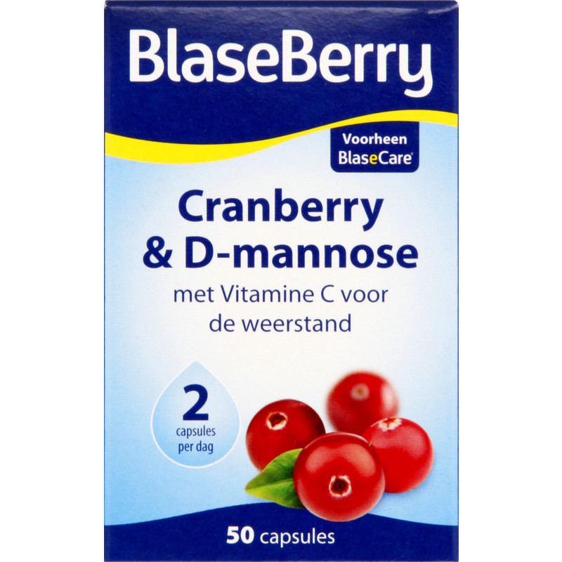 Een afbeelding van BlaseCare Cranberry cran-max met vitamine C