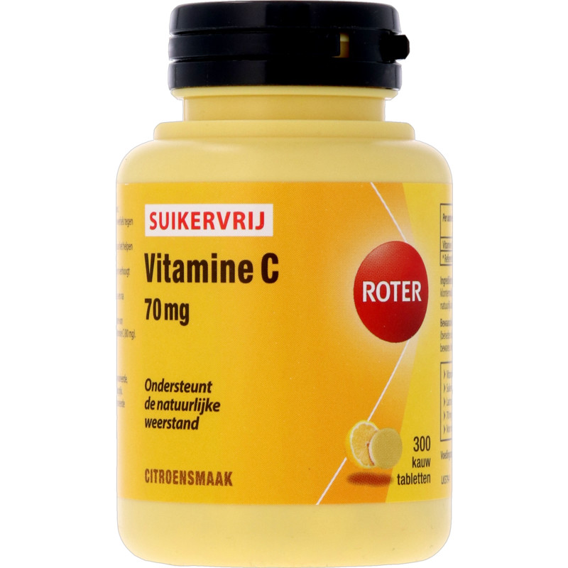 Een afbeelding van Roter Vitamine C 70mg citroen suikervrij
