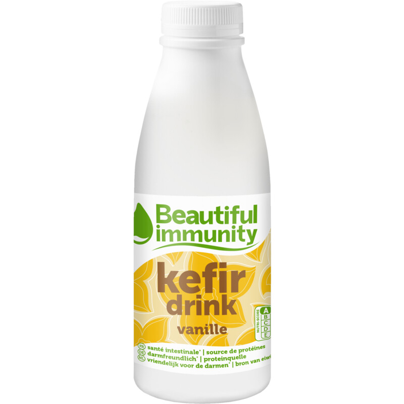 Een afbeelding van Beautiful Immunity Kefir vanille