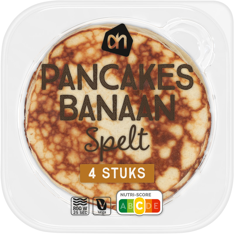 Een afbeelding van AH Banaan spelt pancake