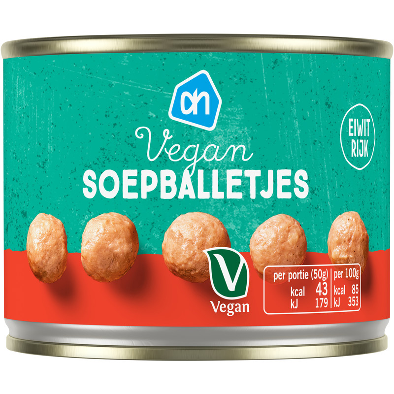 Een afbeelding van AH Vegan soepballetjes