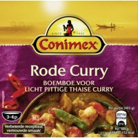 Een afbeelding van Conimex Rode curry boemboe