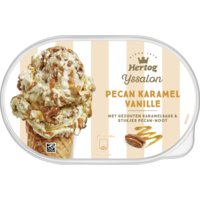 Een afbeelding van Hertog Ijssalon vanille karamel pecan