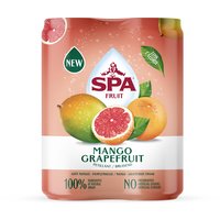 Een afbeelding van Spa Fruit mango grapefruit 4-pack