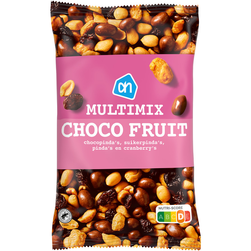 Een afbeelding van AH Multimix choco fruit