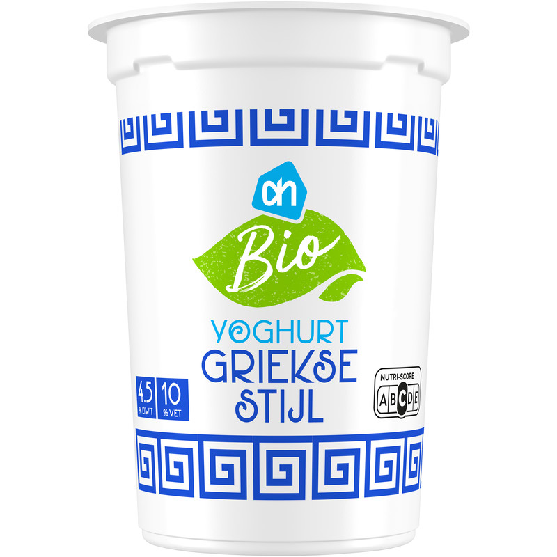 Een afbeelding van AH Biologisch Yoghurt Griekse stijl 10% vet