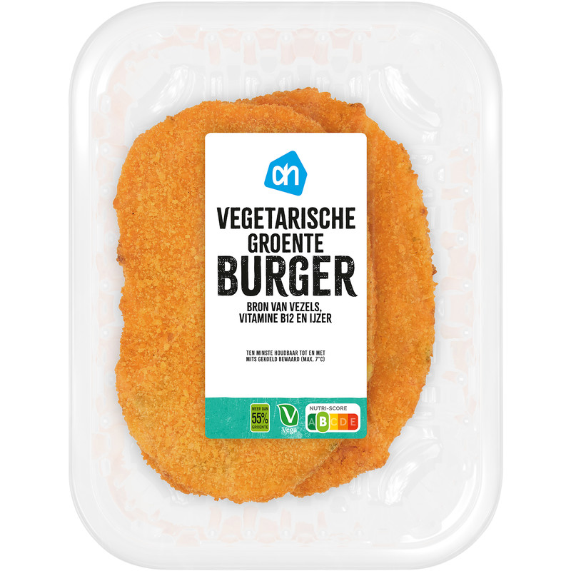 Een afbeelding van AH Vegetarische groenteburger