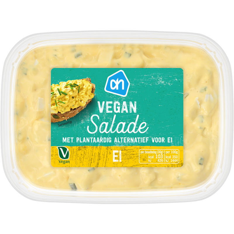 Een afbeelding van AH Vegan salade alternatief voor ei