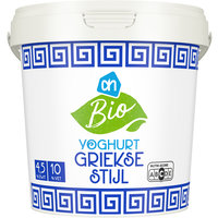 Een afbeelding van AH Biologisch Yoghurt griekse stijl 10% vet