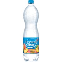 Een afbeelding van Crystal Clear Sparkling peach fles
