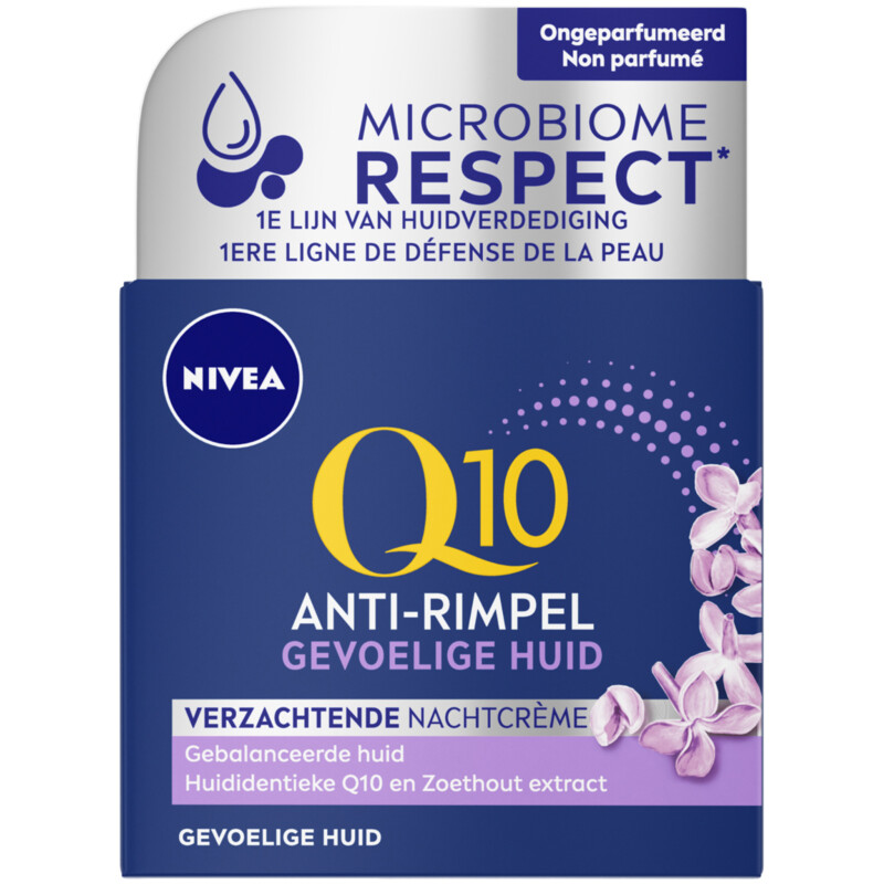 Een afbeelding van NIVEA Q10 Power anti-rimpel nachtcrème