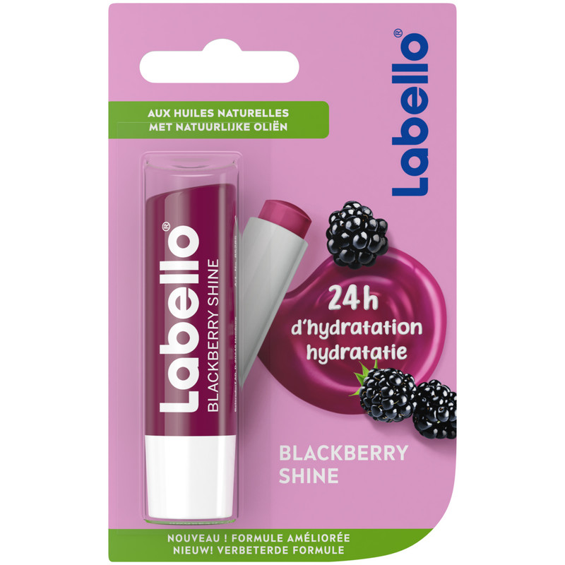 Een afbeelding van Labello Blackberry Shine Lippenbalsem