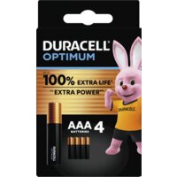 Een afbeelding van Duracell Optimum AAA batterijen