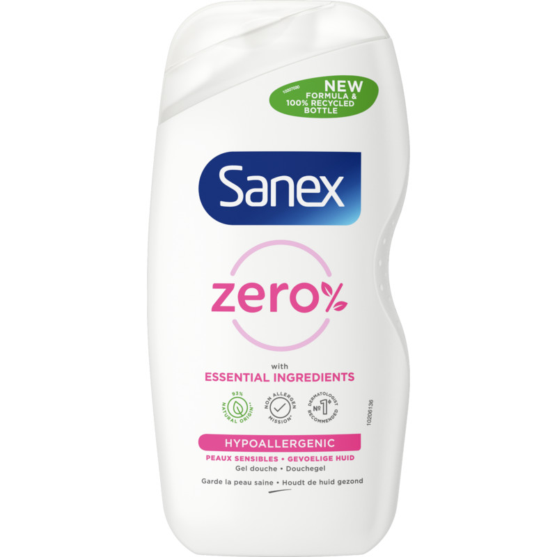 Een afbeelding van Sanex Zero% gevoelige huid douchegel