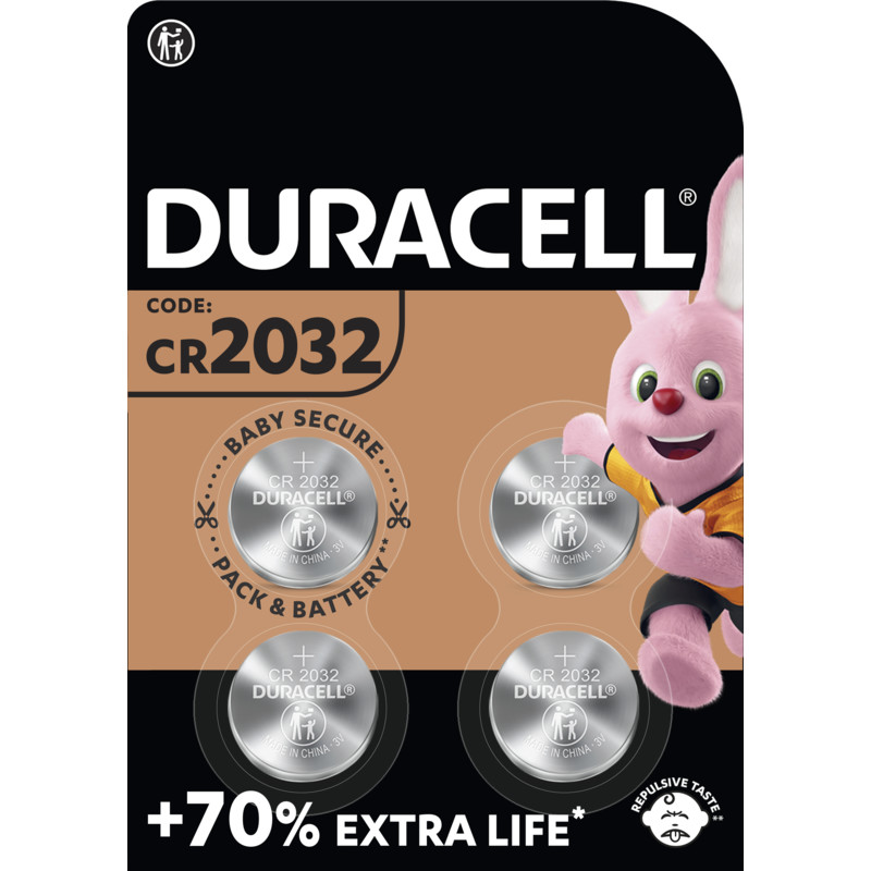 Vader stem Centrum Duracell Knoopcelbatterij lithium CR2032 bestellen | Albert Heijn