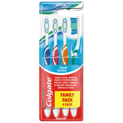 pdp-image-Colgate Triple action medium tandenborstels