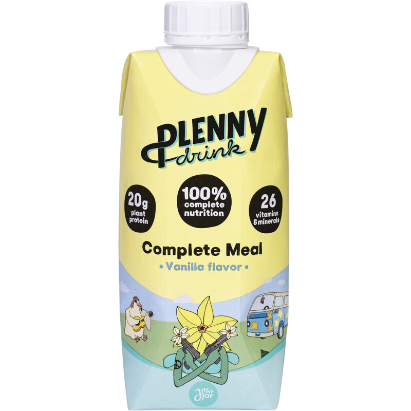 Een afbeelding van Jimmy Joy Plenny drink complete meal vanilla