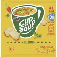 Een afbeelding van Unox Cup-a-soup kip 10-pack