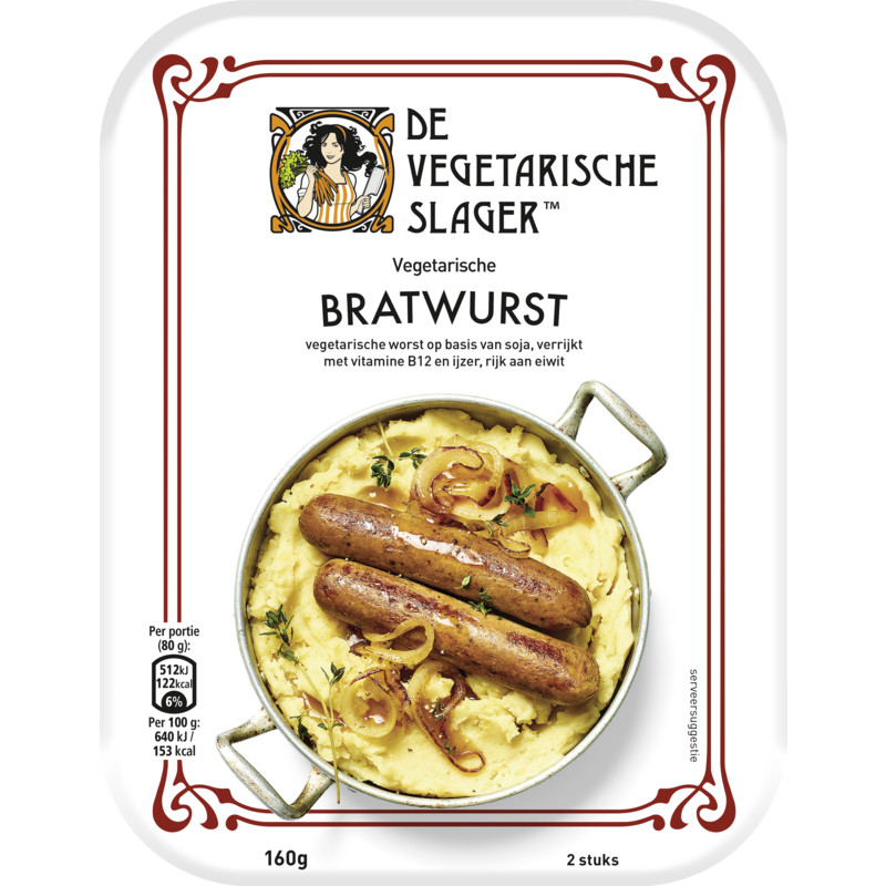Een afbeelding van Vegetarische Slager Bratwurst