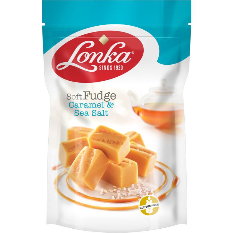 Een afbeelding van Lonka Soft fudge caramel & zeezout