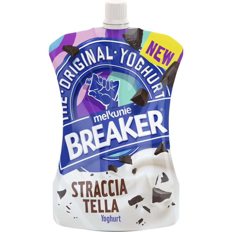 Een afbeelding van Melkunie Breaker straciatella yoghurt